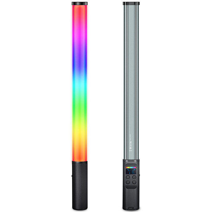 W150RGB-II Selfie Stick Light Handheld RGB Light Tube Atmosphere LED Video Light with Tripod for Photography Video Live Vlogging
