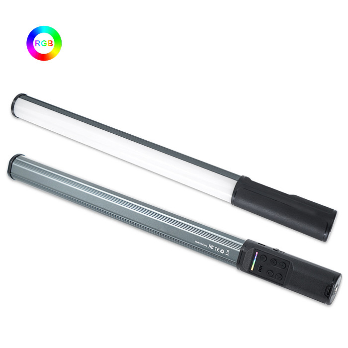 W150RGB-II Selfie Stick Light Handheld RGB Light Tube Atmosphere LED Video Light with Tripod for Photography Video Live Vlogging