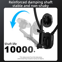 Magnetic Silicone Neck Holder Mount Mobile Phone Vlog Neck Bracket For GoPro Hero 12 11 10 9 Insta360 for DJI Osmo Action Camera