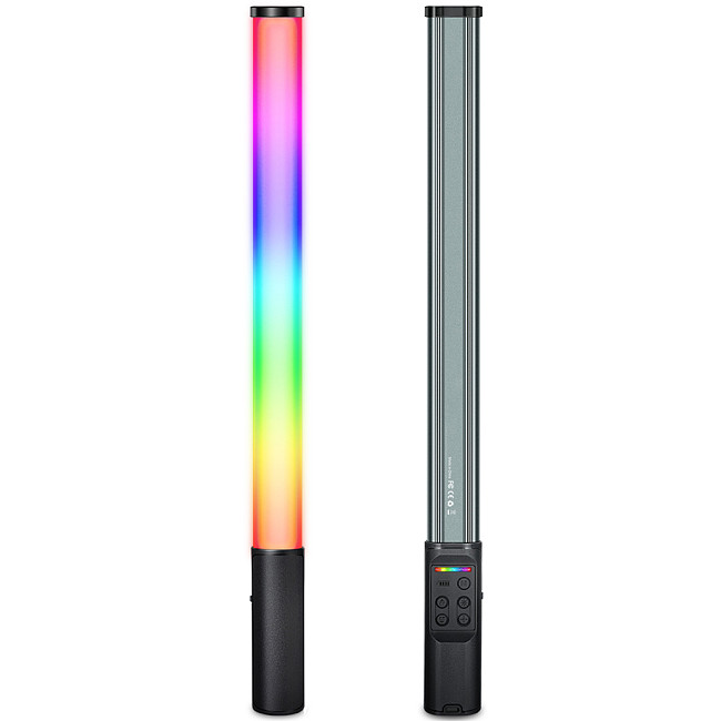 W150RGB-II Selfie Stick Light Handheld RGB Light Tube Atmosphere LED Video Light with Tripod for Photography Video Live Vlogging