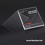 FOTGA Black Soft Filters Cinema Grade 4x5.65  Black Soft Mist Diffusion Filters 1/8 1/4 1/2 4mm Thick Square Optical Glass Lens Filter