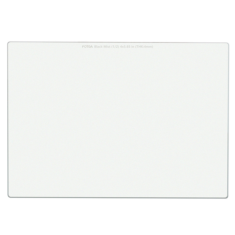 FOTGA Black Soft Filters Cinema Grade 4x5.65  Black Soft Mist Diffusion Filters 1/8 1/4 1/2 4mm Thick Square Optical Glass Lens Filter