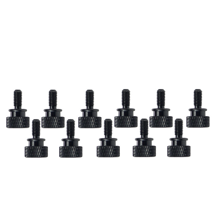 1/2pcs M5 Hand-Tighten Knurled Screw for DIY Computer Case Aluminum Thumb Screws Cameras Accessories