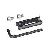 Universal Lightweight NATO Side Handle And Quick Slide Set Suitable For Canon Sony DSLR Mirrorless And Other Rabbit Cage Protective Frame Accessories