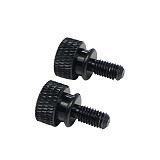 1/2pcs M5 Hand-Tighten Knurled Screw for DIY Computer Case Aluminum Thumb Screws Cameras Accessories