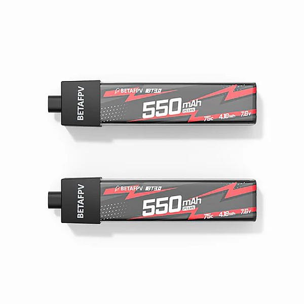 (BETAFPV) 2PCS BT3.0 550mAh 2S Battery For Aircraft Accessories