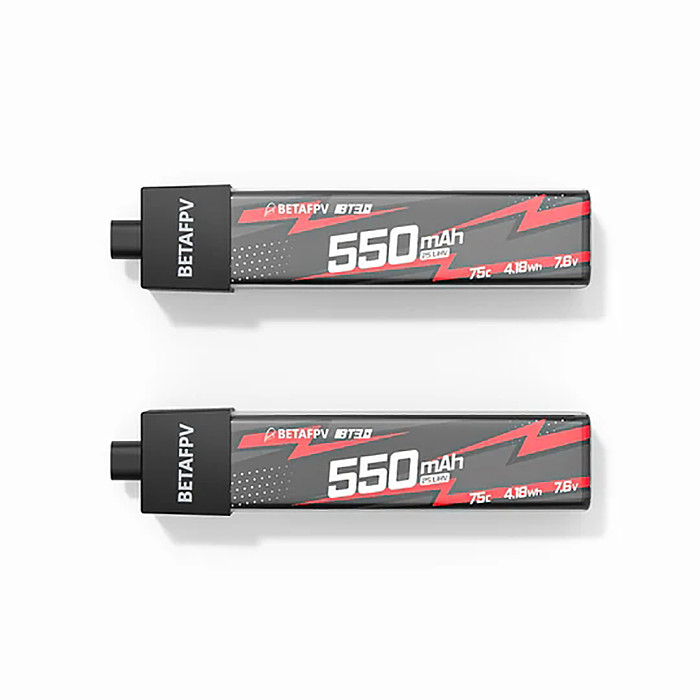 (BETAFPV) 2PCS BT3.0 550mAh 2S Battery For Aircraft Accessories