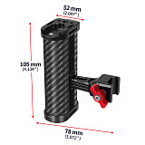 Universal Lightweight NATO Side Handle And Quick Slide Set Suitable For Canon Sony DSLR Mirrorless And Other Rabbit Cage Protective Frame Accessories