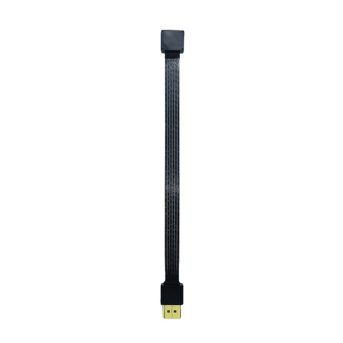 DP1.4 DP2.0 Video Cable Connection Cable for Computer Monitor Copper Silver-plated  90° Angled 8K HD Cable 8K 60Hz / 4K 240hz