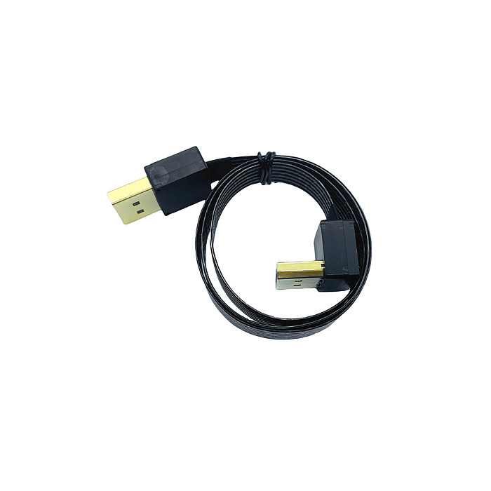 DP1.4 DP2.0 Video Cable Connection Cable for Computer Monitor Copper Silver-plated  90° Angled 8K HD Cable 8K 60Hz / 4K 240hz