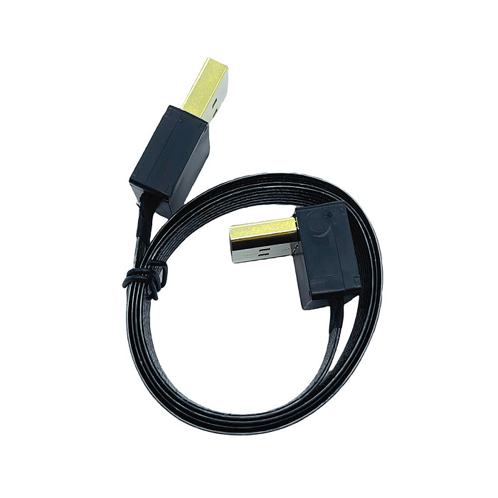 DP1.4 DP2.0 Video Cable Connection Cable for Computer Monitor Copper Silver-plated  90° Angled 8K HD Cable 8K 60Hz / 4K 240hz