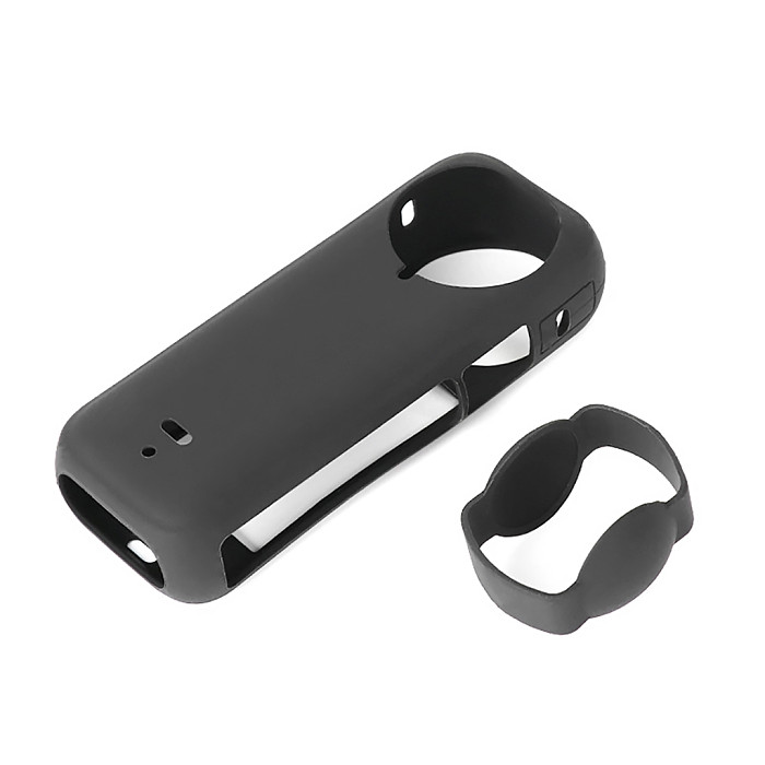 For Insta360 X4 Protective Case 1/4 Expansion Bracket Optical Glass Protective Lens Silicone Lens Case Action Camera Accessories
