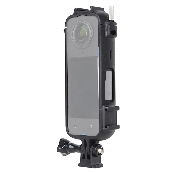 For Insta360 X4 Protective Case 1/4 Expansion Bracket Optical Glass Protective Lens Silicone Lens Case Action Camera Accessories