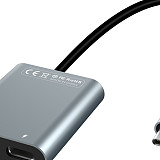 AR Glasses USB HUB Live 2-in-1 Mobile Tablet PD 100W Charging Data Transfer Type-C Connector HC443 For FFALCON Air Rokid/XrealAir