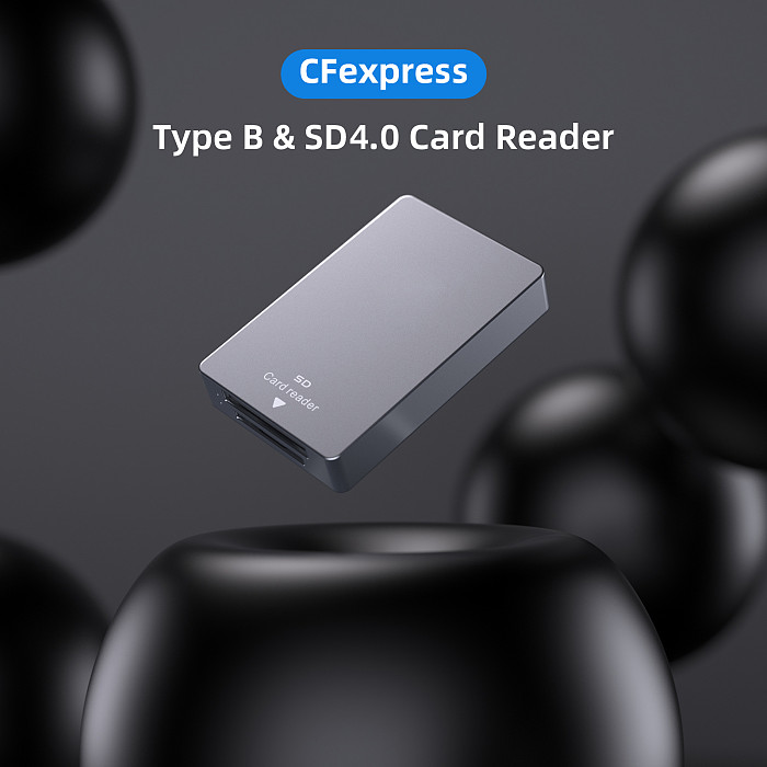CFexpress TYPE-B SD High-speed USB 3.2 10gbps Card Reader CR351