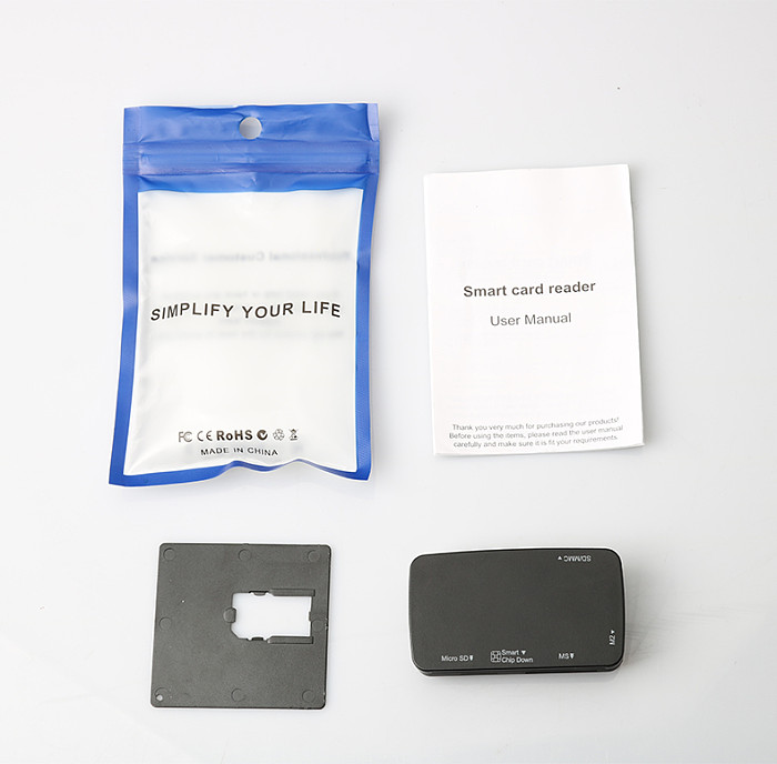 Multifunctional USB 2.0 Card Reader IC ID SIM Tax Declaration Medical Insurance Reimbursement USB Smart Card Reader CR337