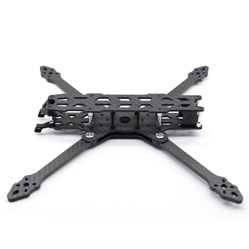 Carbon Fiber LX-7 7 Inch  Frame kit Folded Rack 314mm Wheelbase 5mm Arm thickness For  Drone Quadcopter FPV