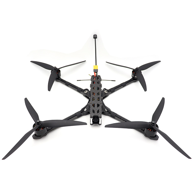 5.8g 1.6W LX10 V2 10inch Fold Carbon Fiber Frame Wheelbase 405mm Thickness Arm 7.0mm For 3115 motor FPV Quadcopter