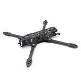 Carbon Fiber LX-7 7 Inch  Frame kit Folded Rack 314mm Wheelbase 5mm Arm thickness For  Drone Quadcopter FPV