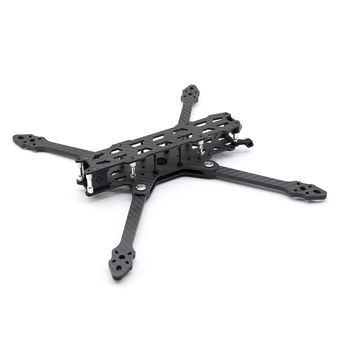 Carbon Fiber LX-7 7 Inch  Frame kit Folded Rack 314mm Wheelbase 5mm Arm thickness For  Drone Quadcopter FPV