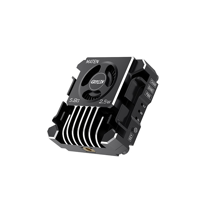 GEPRC MATEN-5.8G 2.5W VTX PRO 72CH Aluminum Alloy Numerical Control Shell Auxiliary Heat Dissipation For Drone Quadcopter FPV