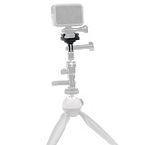 1/4”Screw Hole Aluminum Quick Release Tripod Mount Buckle Base Sports Camera Interface Adapter for Gopro Hero 13 9 8 7 6 5 4
