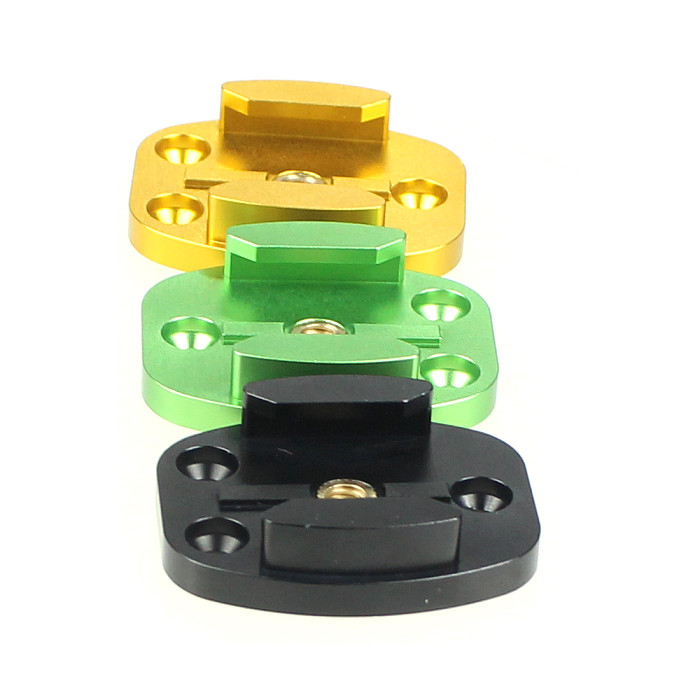 1/4”Screw Hole Aluminum Quick Release Tripod Mount Buckle Base Sports Camera Interface Adapter for DJI OSMO 360 Gopro Hero 13 9 8 7 6 5 4