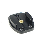 1/4”Screw Hole Aluminum Quick Release Tripod Mount Buckle Base Sports Camera Interface Adapter for Gopro Hero 13 9 8 7 6 5 4