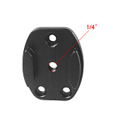 1/4”Screw Hole Aluminum Quick Release Tripod Mount Buckle Base Sports Camera Interface Adapter for Gopro Hero 13 9 8 7 6 5 4