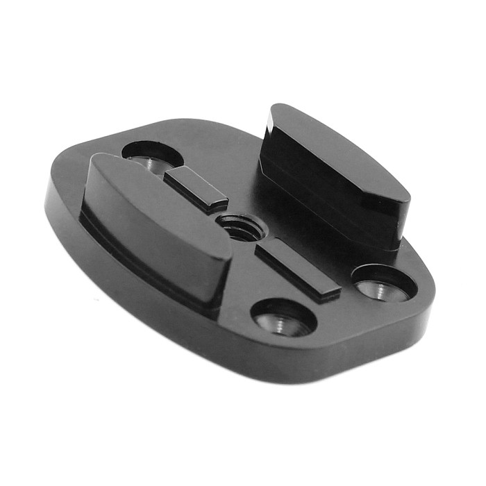 1/4”Screw Hole Aluminum Quick Release Tripod Mount Buckle Base Sports Camera Interface Adapter for DJI OSMO 360 Gopro Hero 13 9 8 7 6 5 4