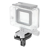 1/4”Screw Hole Aluminum Quick Release Tripod Mount Buckle Base Sports Camera Interface Adapter for Gopro Hero 13 9 8 7 6 5 4