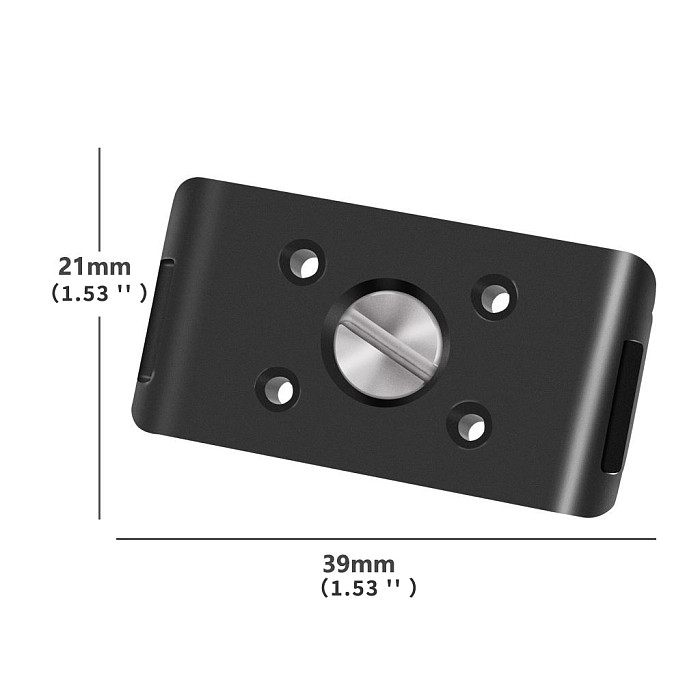 For DJI Action 5pro Magnetic Cycling Bicycle Bike Helmet Fixed Mount Stand Holder Bracket with 1/4 ARRI positioning screw Base for DJI