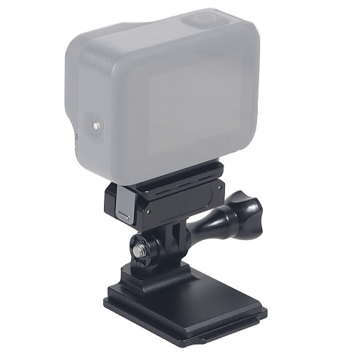 For DJI Action 5pro Magnetic Cycling Bicycle Bike Helmet Fixed Mount Stand Holder Bracket with 1/4 ARRI positioning screw Base for DJI