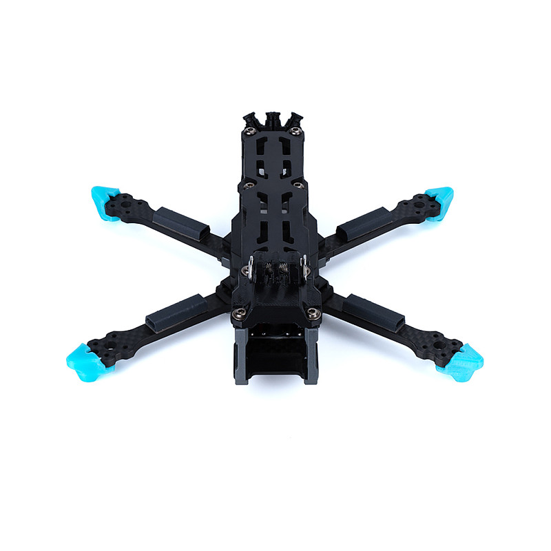 Axisflying Flyer FPV Racing Drone VTX C206 2750KV Manta 3.6-inch Squashed Wide X-Flower Design Aircraft Frame