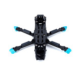 Axisflying Flyer FPV Racing Drone VTX C206 2750KV Manta 3.6-inch Squashed Wide X-Flower Design Aircraft Frame