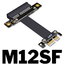 high-speed PCI-E 4.0 x1, x4 Extension Cable PCIe 4.0 Gen4 16G/bps,64G/bps Adapter Cable Gold-plated Cable for USB Network Card