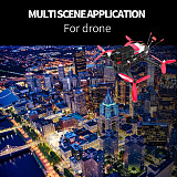 HAWKEYE FIREFLY Q6 V3 Camera 4k@24fps 14.7/28.5/90/150 Degree Focal Length Lens For FPV Racing Drone RC Airplane