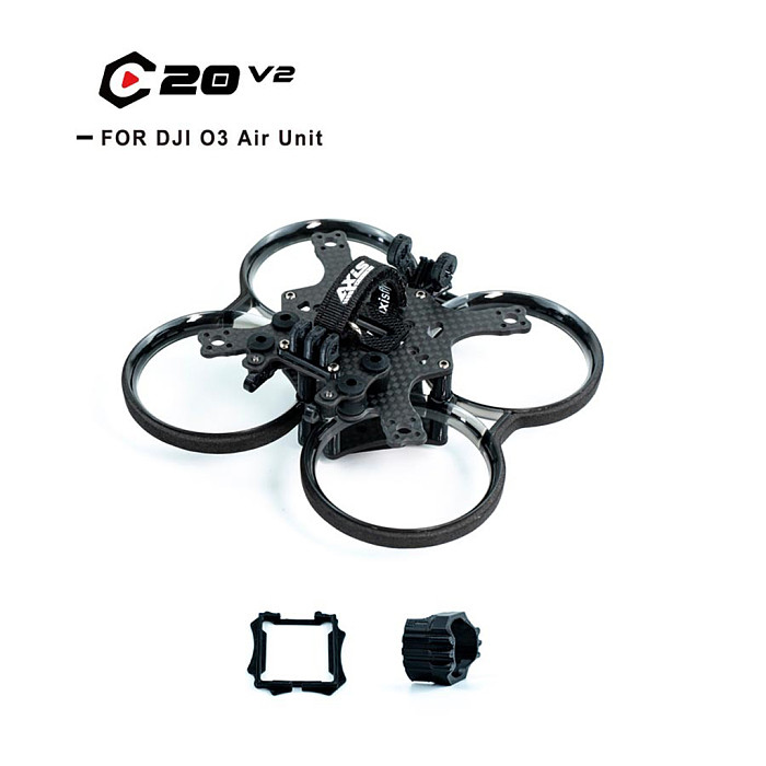 Axisflying Cineon C20 V2 / 2 Inch C25V2 / 2.5 Inch Indoor Cinewhoop / Cinematic Shooting Frame Kit