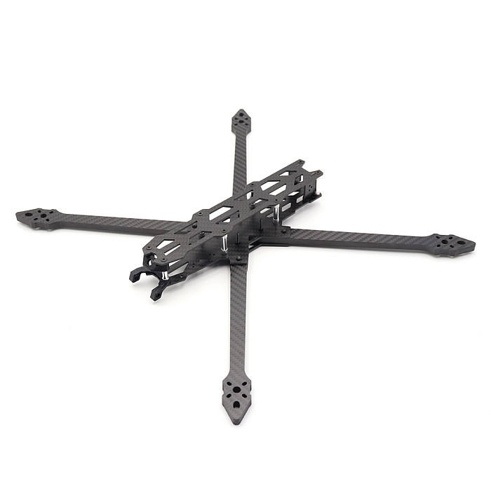 Frame kit Carbon Fiber MX7inch 302mm MX9inch 360mm MX10inch 400mm 2.5mm For Drone Quadcopter FPV Parts 20x20mm