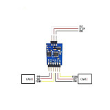 3 Channel Video Switcher Module 3 Way Video Switch Unit 5-12V Remote Switching Video Module PWM Control Signal For RC FPV Camera