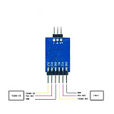 3 Channel Video Switcher Module 3 Way Video Switch Unit 5-12V Remote Switching Video Module PWM Control Signal For RC FPV Camera