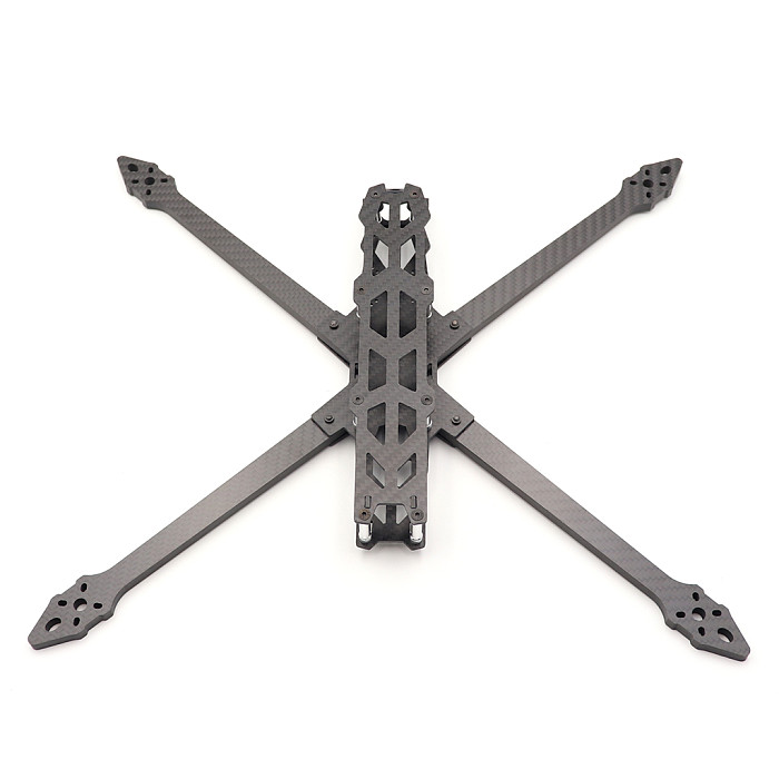 Frame kit Carbon Fiber MX7inch 302mm MX9inch 360mm MX10inch 400mm 2.5mm For Drone Quadcopter FPV Parts 20x20mm