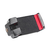 Adjustable Phone Holder Vlog Phone Clip with 1/4 Screw Hole Cold Shoe Mount for 6.5-23cm Smartphone for Tripod LED Light Mic