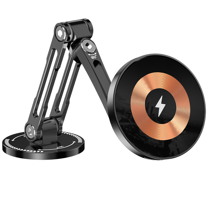 Magnetic Car Wireless Charger Stand Magnet Car Mount Fast Charging Station Phone Holder Bracket For iPhone 15 14 13 12 Pro Max