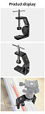 C-shaped Clip Multifunctional 0-60mm Desktop Super Clamp 1/4*3 Screws for Tripod Video Light Monitor Bracket Camera Accessories