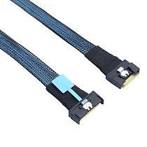 Anti-slash Insertion PCIe MCIO 5.0 8I to Slimline SAS 4.0 SFF-8654 8i 74P PCI-E Adapter Cable