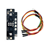 FM888 Infrared + Visible Light 3D Binocular Camera Face Recognition USB Module for Live Detection Visualisation Smart Door Lock