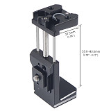 Quick Release Aluminium Mobile Power Phone Charger Clip Mobile Monitor HDD Case Bracket Photo Head 1/4 Ale Screw Hole Accessory Universal Photo Video