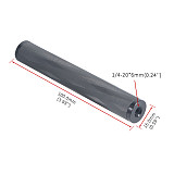 Carbon Fiber 15mm Photography Tube 100mm Universal Focus Rail High Load-bearing For Camera Accessories Quick Mount Base Cage Kit Photography Rail Bracket