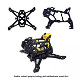 DarwinFPV TinyApe 2.5 Inch 108mm Wheelbase Quadcopter 3K Carbon Fiber Frame Kit Suit for 1002-1305 Brushless Motor Spare Parts